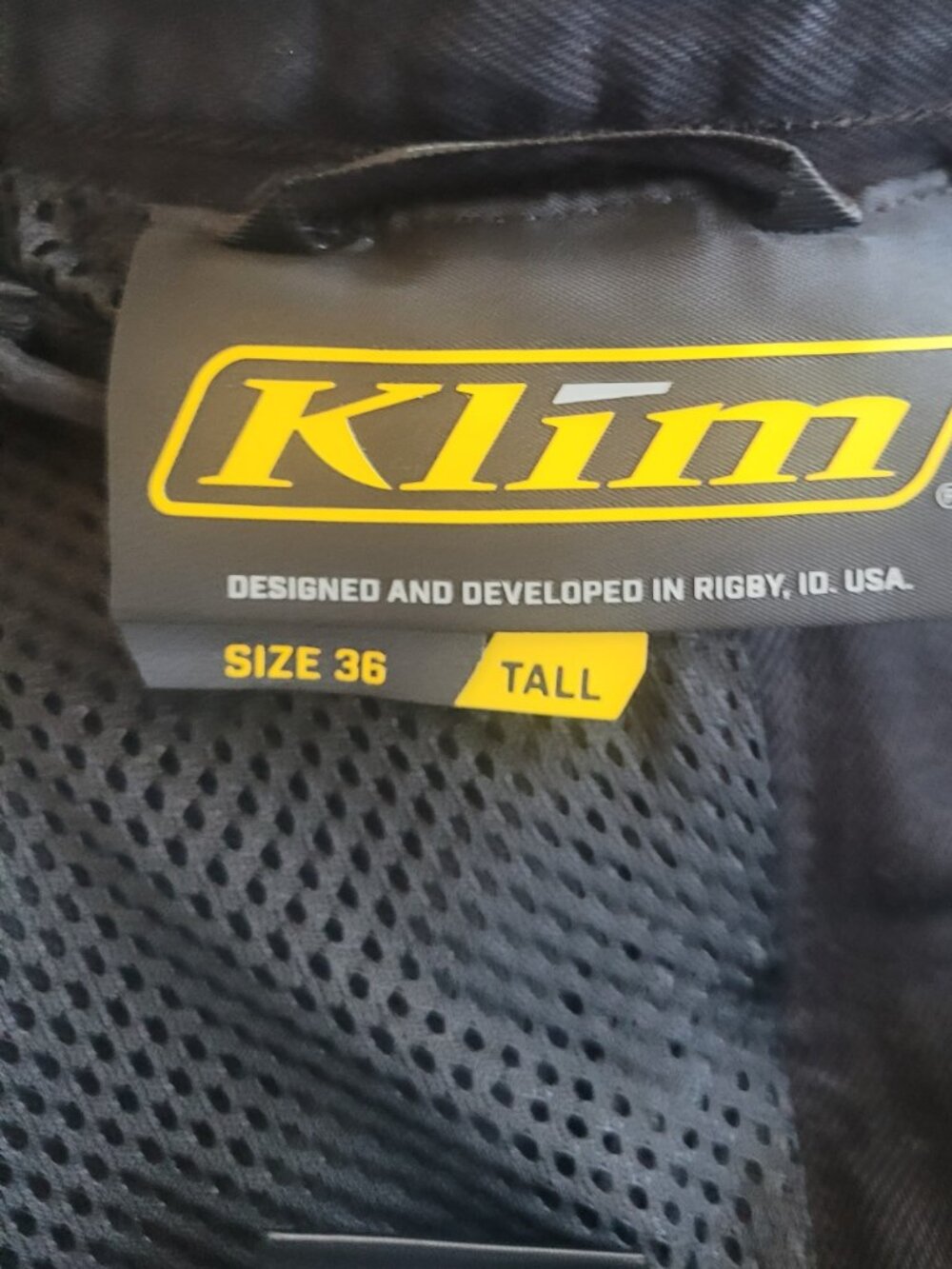 NEW KLIM K Fifty 2 Men's Motorcycle Riding Jeans Black Size 36 Tall - Picture 6 of 8
